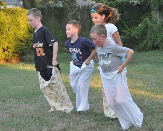 sack race