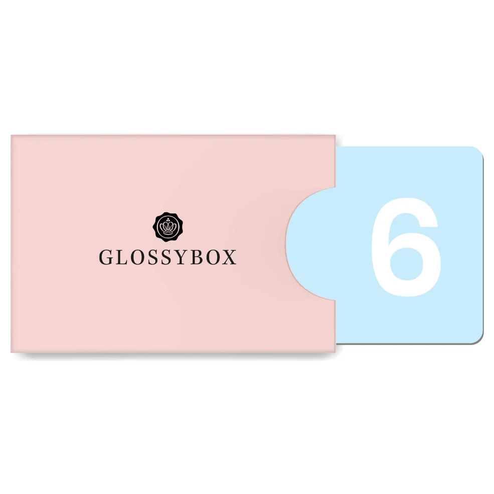 GLOSSYBOX eGift Voucher - 6 Month Plan Image 1
