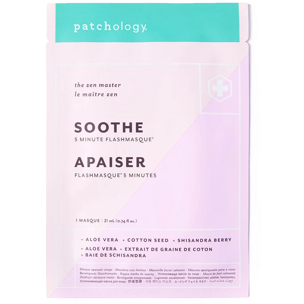 Patchology Flashmasque Soothe 5 Minute Sheet Mask Image 1