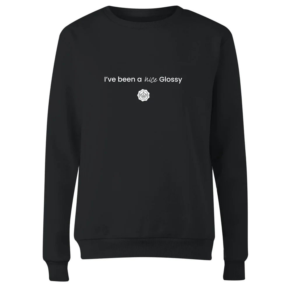 GLOSSYBOX I've Been A Nice Glossy Women's Christmas Jumper - Black Image 1
