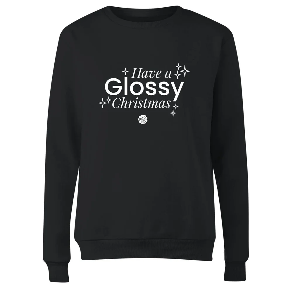 GLOSSYBOX Have A Glossy Christmas Women's Christmas Jumper - Black Image 1