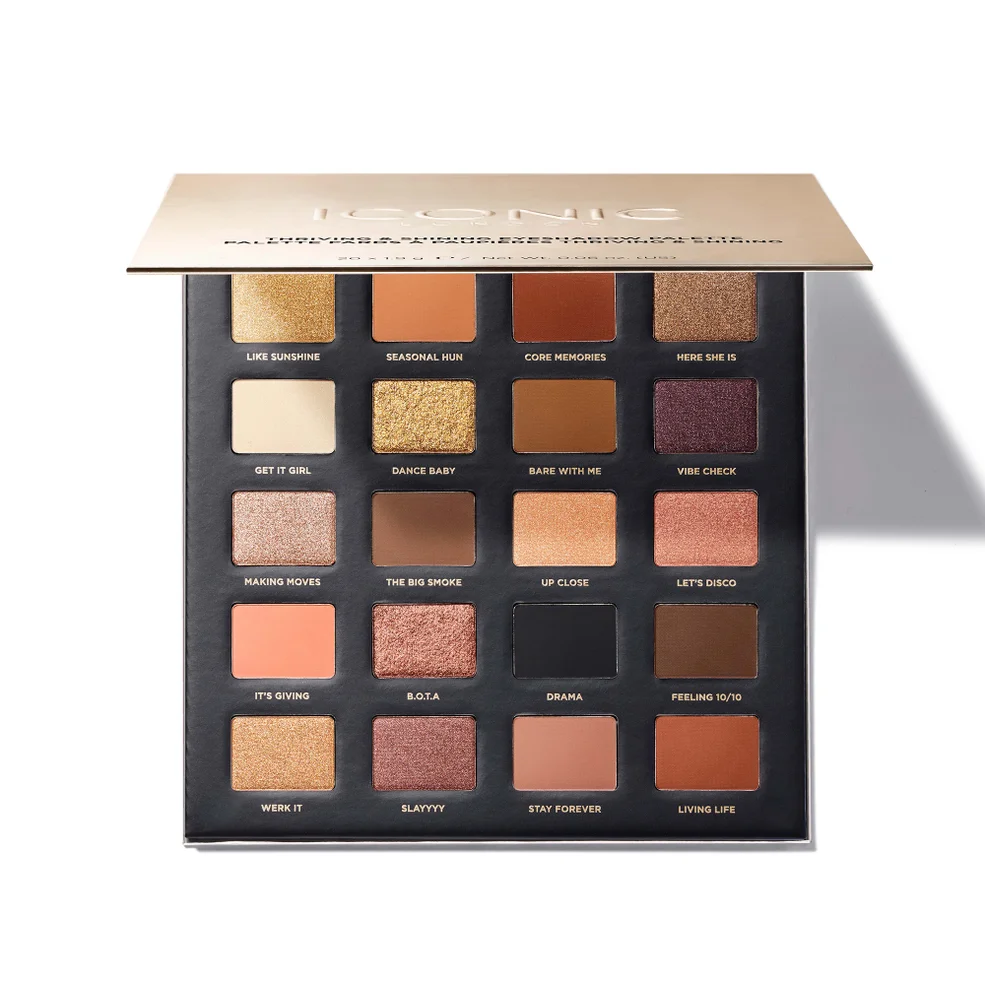 Iconic London Thriving & Shining Eyeshadow Palette Image 1