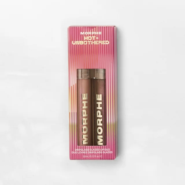Morphe Hot & Unbothered Dripglass Lip Gloss Duo