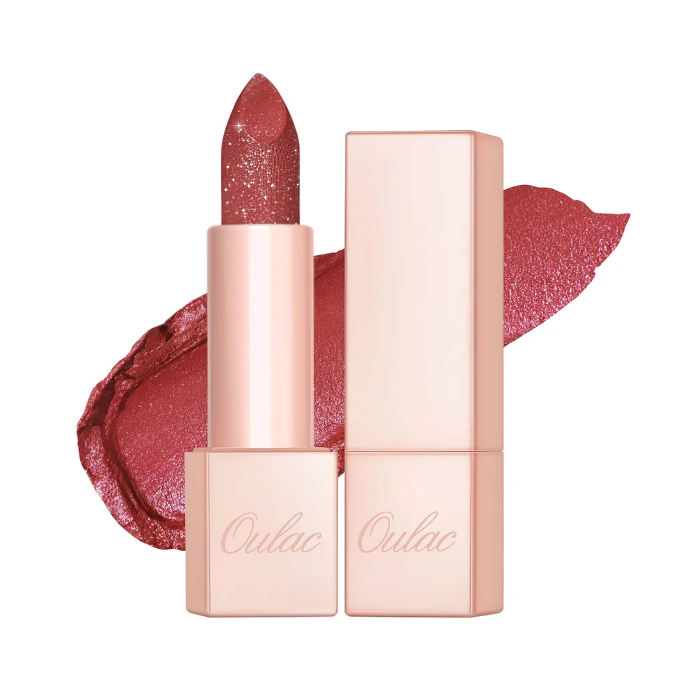 Oulac Infinity Shine Moisture Lipstick D04 Brunt Rose Image 1